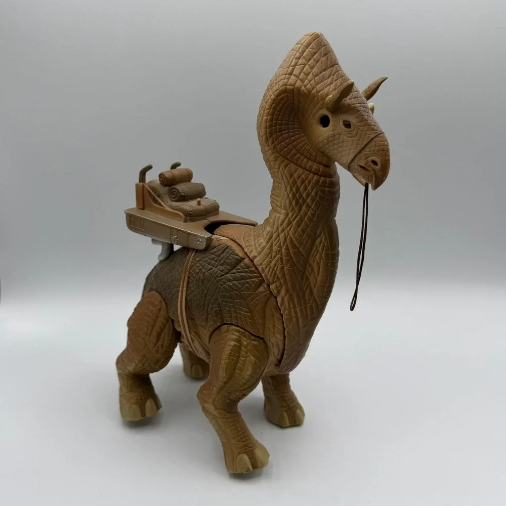 Vintage 1997 Kenner Star Wars POTF Ronto Beast Figure Saddle Gear Incomplete